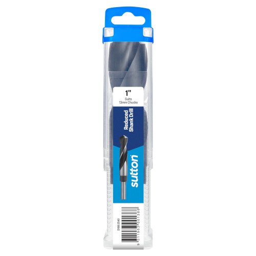 DRILL BIT, 1" X 1/2" REDUCED SHANK, HSS