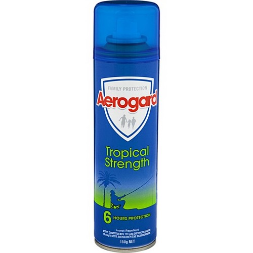 AEROGARD, TROPICAL STRENGTH, 150GM, AEROSOL