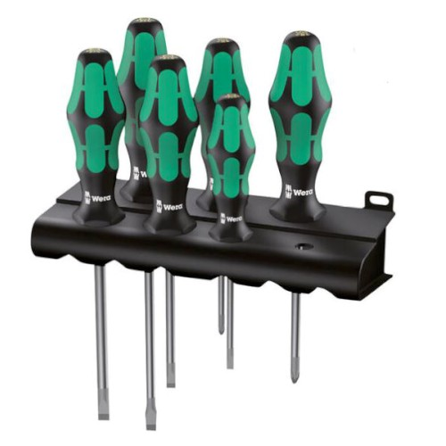 100005104_37289.PNG SCREWDRIVER SET, 6 PCE, KRAFTFORM PLUS LASERTIP, WERA