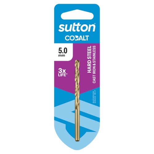 JOBBER DRILL BIT, 5MM, COBALT