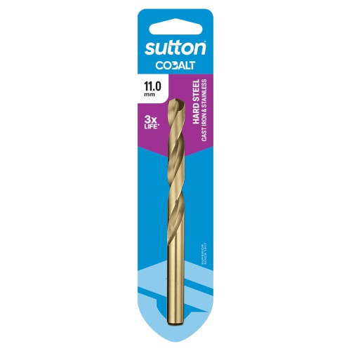 JOBBER DRILL BIT, 11MM, COBALT
