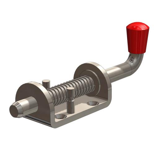 SPRING BOLT, 13MM RED KNOB