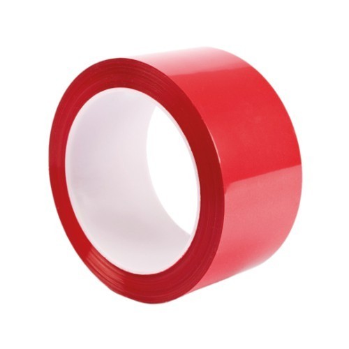 TAPE, POLYPROPYLENE, RED 50MM X 66M