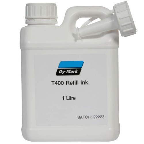 BALLMARKER REFILL INK, BLUE, 1 LTR, T400