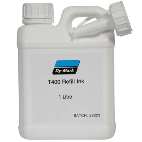 BALLMARKER REFILL INK, WHITE, 1 LTR, T400