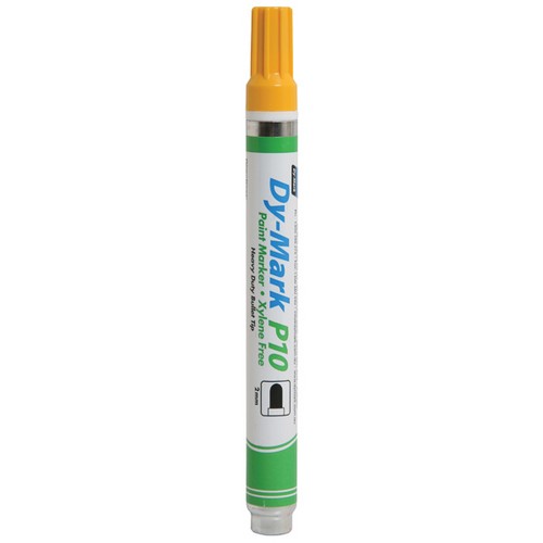 MARKER PEN, PAINT, YELLOW, P10, DY-MARK