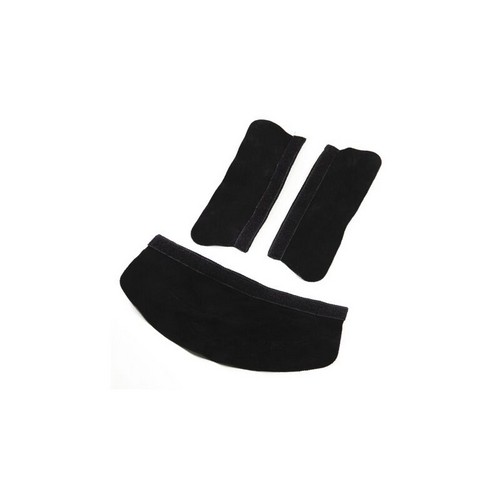 WELDING HELMET EAR AND THROAT PROTECTION, LEATHER