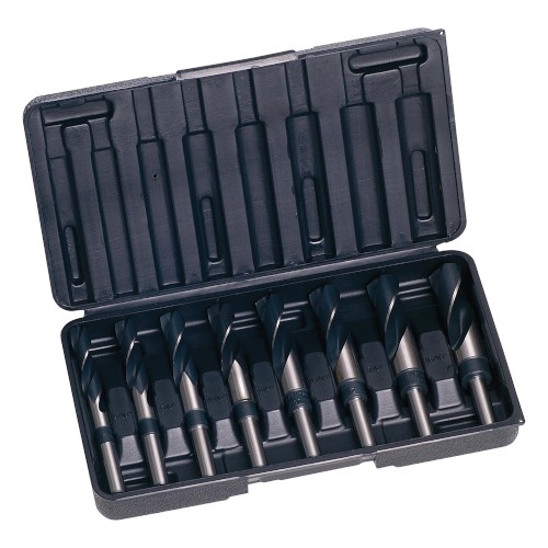 DRILL BIT SET, 8 PCE, REDUCED SHANK, 14-25MM