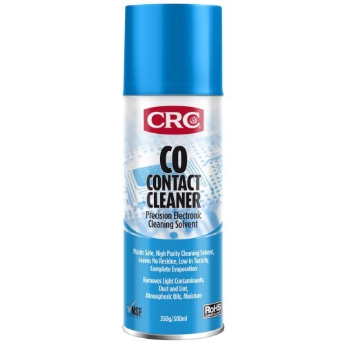 CLEANER, CO CONTACT, 350G, AEROSOL, CRC