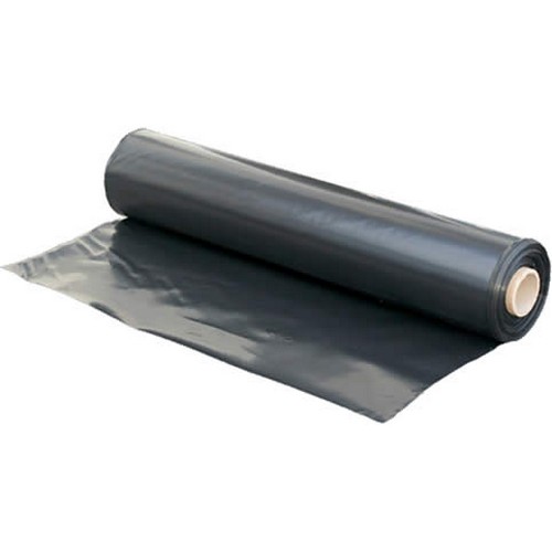 BUILDERS FILM, POLY, BLACK, 2M X 50M X 200UM
