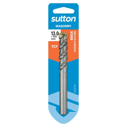 MASONRY DRILL BIT, D600 13.0MM X 120MM STANDARD FIXING CARDED