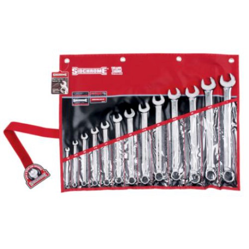 SPANNER SET, ROE, AF 13 PCE, 1/4" TO 1", SIDCHROME