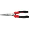 LONG NOSE PLIERS, 200MM (8") MOULDED, SIDCHROME