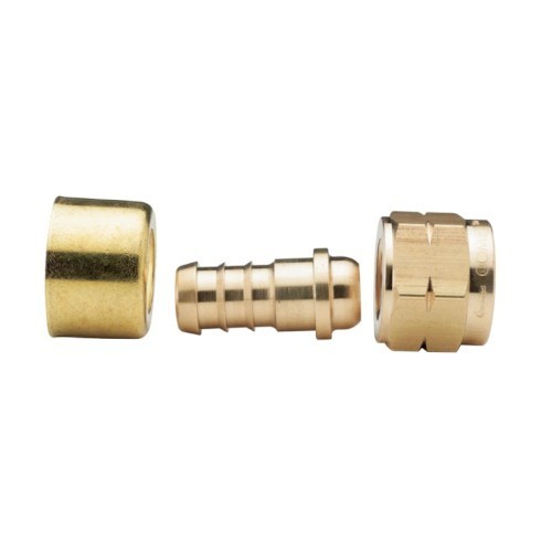 HOSE CONNECTOR, 5MM, L/H CRIMPED