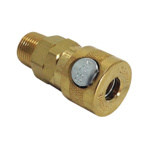 COUPLING, 3/8" BSPM JAMEC