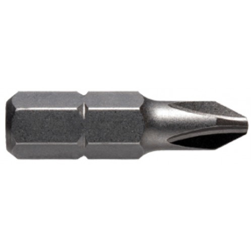 POWER BIT, PHILLIPS PH1, 1/4" X 25MM