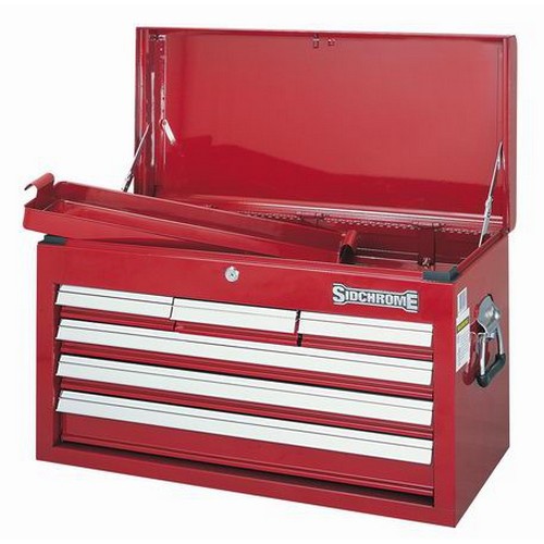 100008621_2427.JPG TOOL CHEST, 6 DRAWER, SIDCHROME
