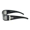 SAFETY SPECS, ALLURE, SMOKE LENS, BLACK FRAME