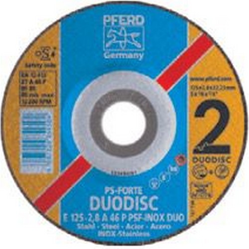 100009063_2616.JPG DISC, DUO, 125MM X 2.8MM, PFERD, CUT AND GRIND
