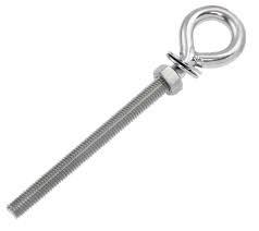 EYE BOLT, M8 X 130MM, GRADE 304 S/S