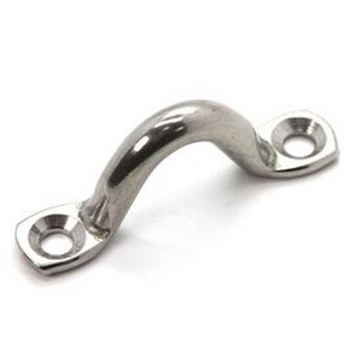 WIRE EYE STRAP M8 GRADE 304 S/S