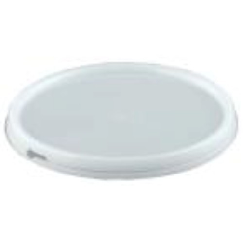 LID, TO SUIT 20 LTR BUCKET, PLASTIC, WHITE