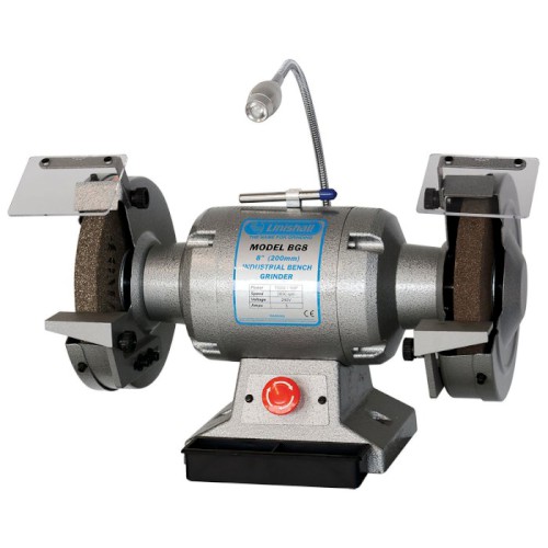 100010992_70789.JPG BENCH GRINDER, 200MM HEAVY DUTY LINISHALL, C/W GRINDING WHEELS