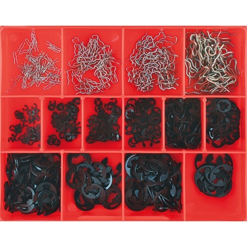 CHAMPION KIT, E CLIP AND RETAINER CLIP ASSORTMENT, 740 PCE