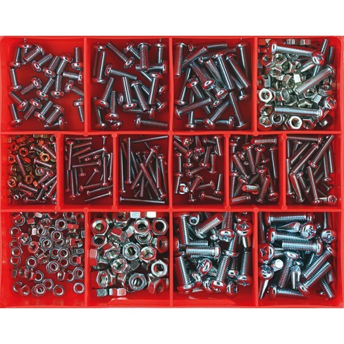 100012748_4679.JPG CHAMPION KIT, METRIC PAN X RECESS SCREW ASSORTMENT, 16 SIZES