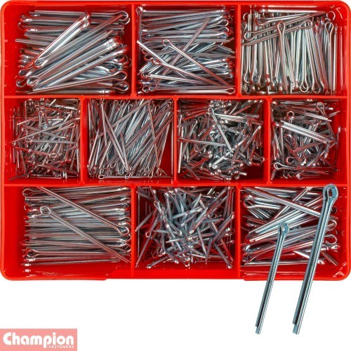 CHAMPION KIT, METRIC AND IMPERIAL SPLIT PIN ASSORTMENT