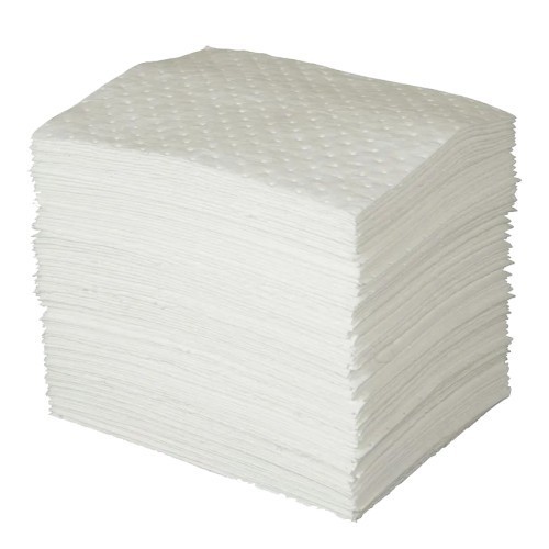 100014171_5024.jpg POLY PADS, OIL/HYDROCARBON 17" X 19" (100) (WHITE)