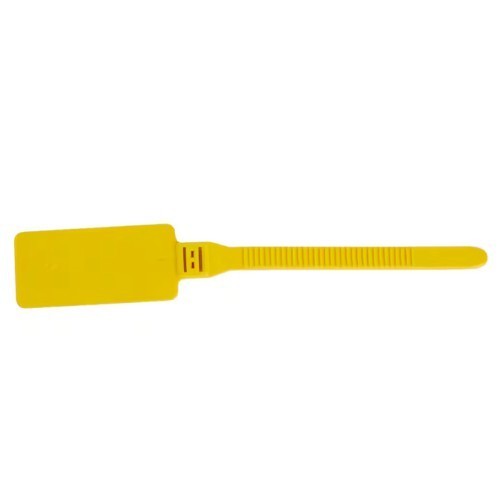 SAFETY TAG, YELLOW (50) STOCKBRAND