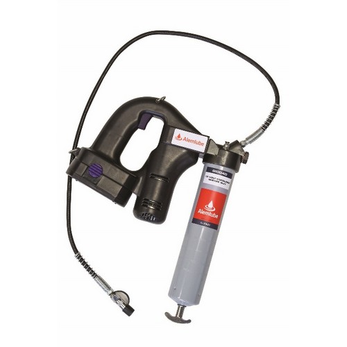 GREASE GUN KIT, 18 VOLT, WITH 2 X BATTERIES AND CHARGER, ALEMLUBE