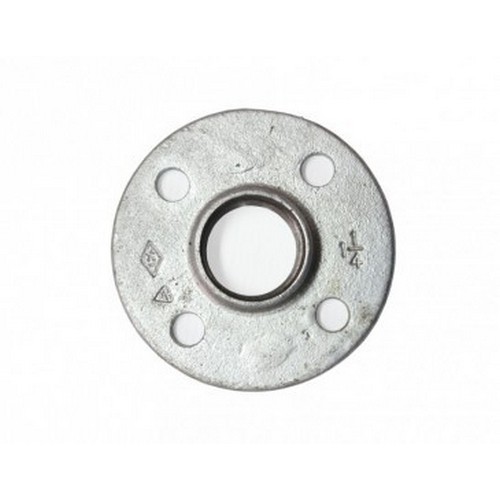 FLANGE, GALVANISED THREADED, 20MM, DRILLED (3/4")
