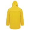 JACKET, WATERPROOF, 3/4" LENGTH, SAFETY YELLOW, SIZE L