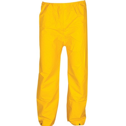 TROUSERS, WATERPROOF, SAFETY YELLOW, SIZE L