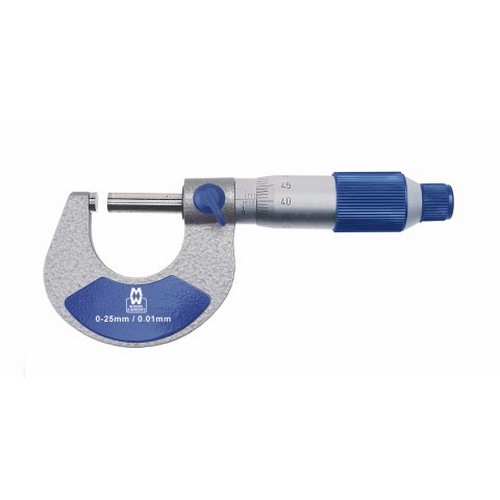 MICROMETER, EXTERNAL, CARBIDE, 0-25MM