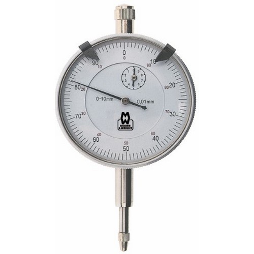 DIAL INDICATOR, ANALOGUE, 0-10MM WITH EAR
