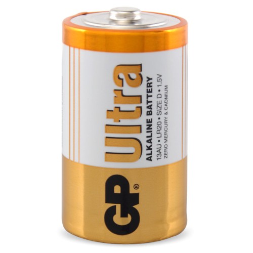 BATTERY, D, GP ULTRA ALKALINE
