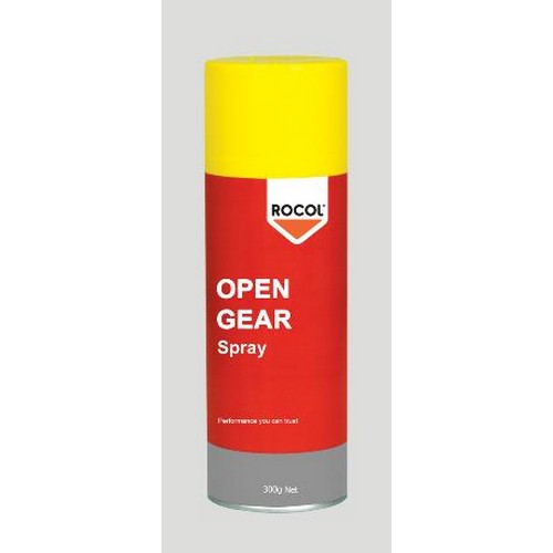 LUBE OPEN GEAR SPRAY, MOLY BASE 300G, ROCOL
