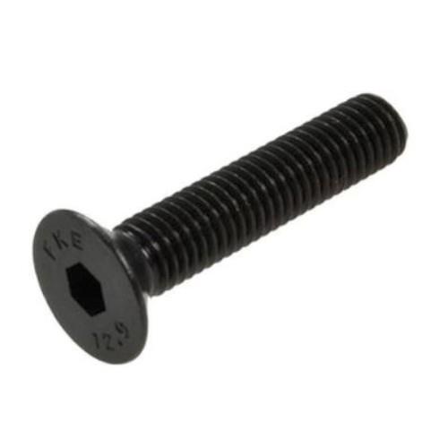 CAP SCREW, CSK SOCKET HEAD, M8 X 30MM, GRADE 12.9 BLACK