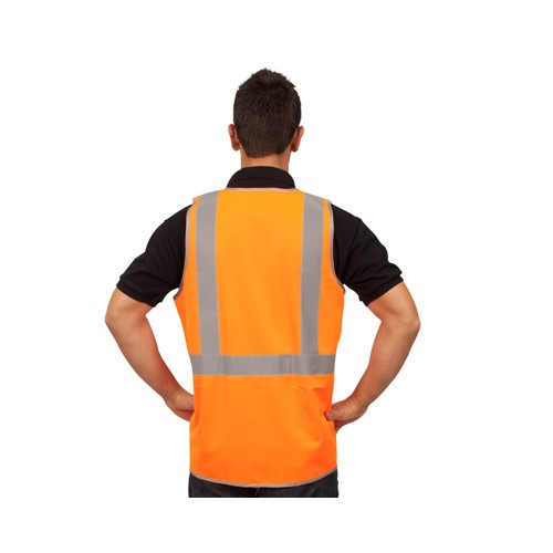 100018485_41358.PNG SAFETY VEST, ORANGE, DAY/NIGHT USE, LARGE