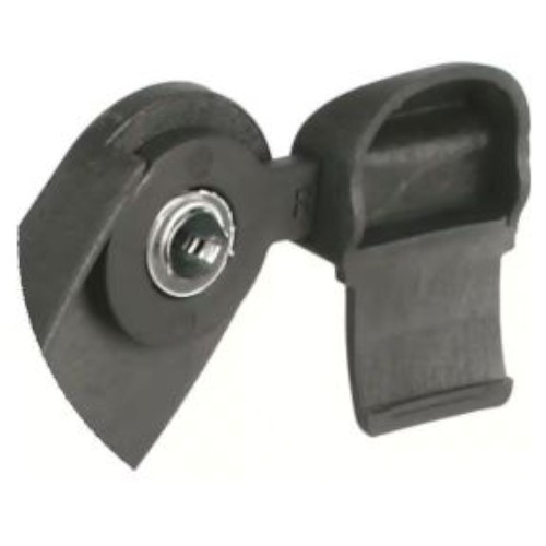VISOR HOLDER, PROTECTOR, WITH CAP ATTACHMENT POST, LOW PROFILE T25 GRIP