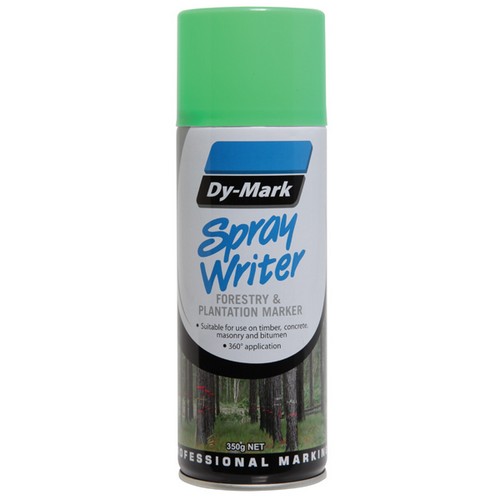 100022570_8487.JPG PAINT, SPRAY WRITER, FLURO GREEN, 350G, DY-MARK