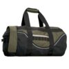 100023806_84776.JPG CANVAS DUFFLE BAG SMALL 600 X 330MM GREEN/BLACK PCC 51L