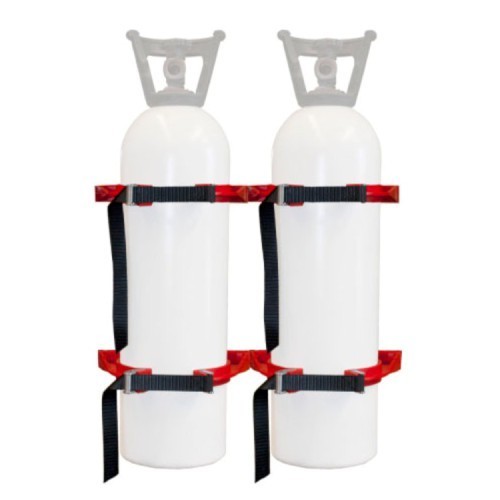BOTTLECHOCK KIT, DOUBLE, GALVANISED, 100-145MM CYLINDER
