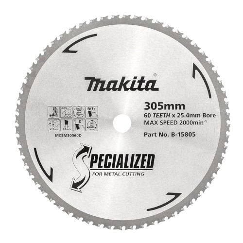 100034050_82652.JPG BLADE, CARBIDE TIPPED 305MM, 60T MAKITA