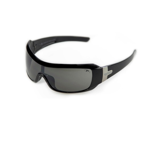 SAFETY SPECS, DAREDEVIL, GREY, 10 FLASH SILVER BLACK FRAMES