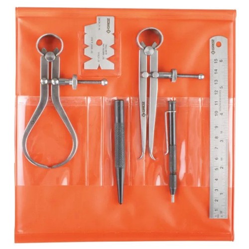 ETS/1/ST GROZ ENGINEERS TOOL SET, 6 PCE