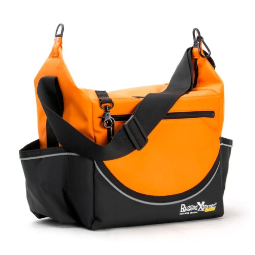 INSULATED CRIB BAG PVC 280 X 200 X 230MM (330 PEAK) ORANGE PCC 15L